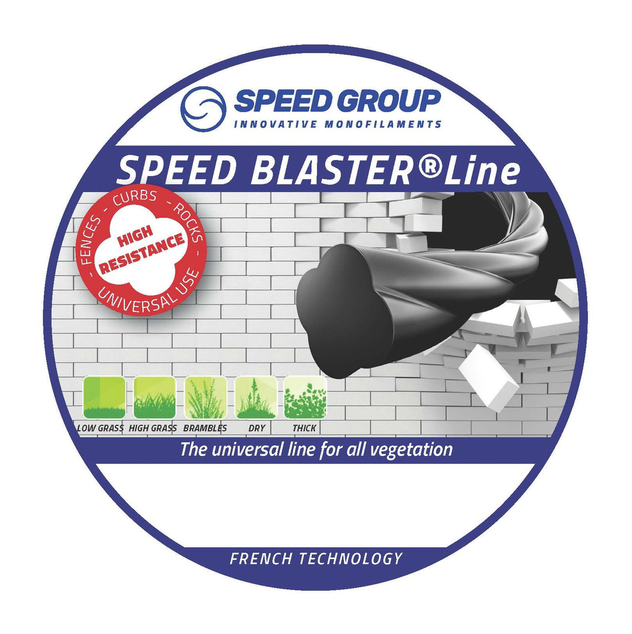 Speed Blaster Pre-cut Trimmer Line 3.9mm 140pc