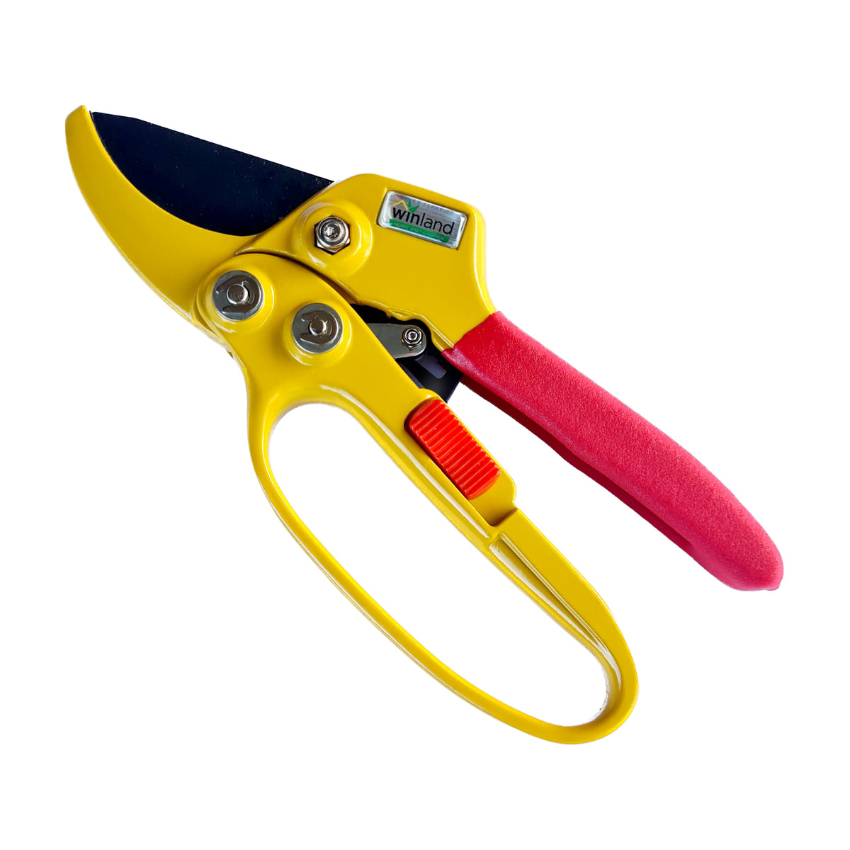 MK4 Ratchet Secateurs Red Grip Winland Home & Garden