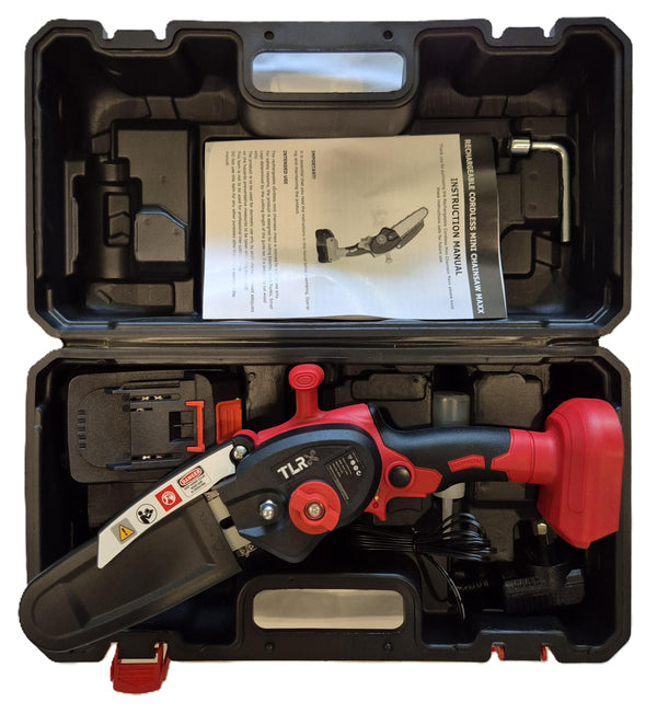 NLG 6 inch Mini Chainsaw includes 1 x 2Ah battery