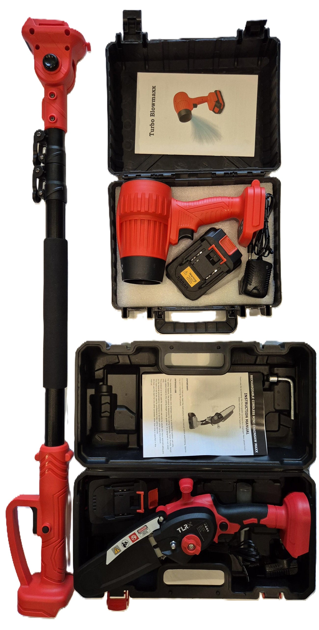 NLG 3 in 1 Combo - Includes 2 x 2Ah batteries