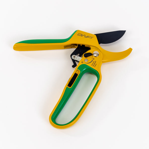 DualKut MK6 Ratchet Secateurs – Heavy Duty 2-in-1 Garden Pruners for Easy Cutting