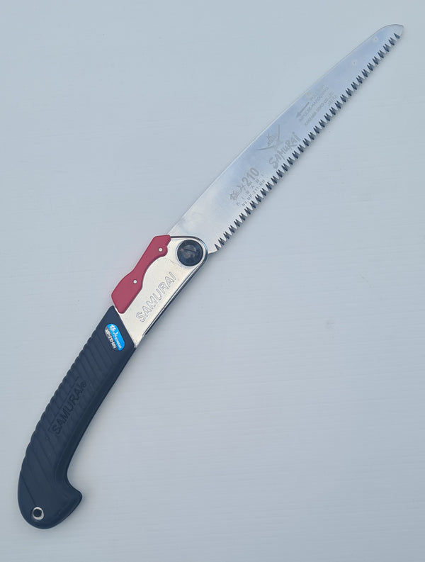 Japanese Straight Folding Saw 210mm – Precision Pull Saw for Clean Branch Pruning